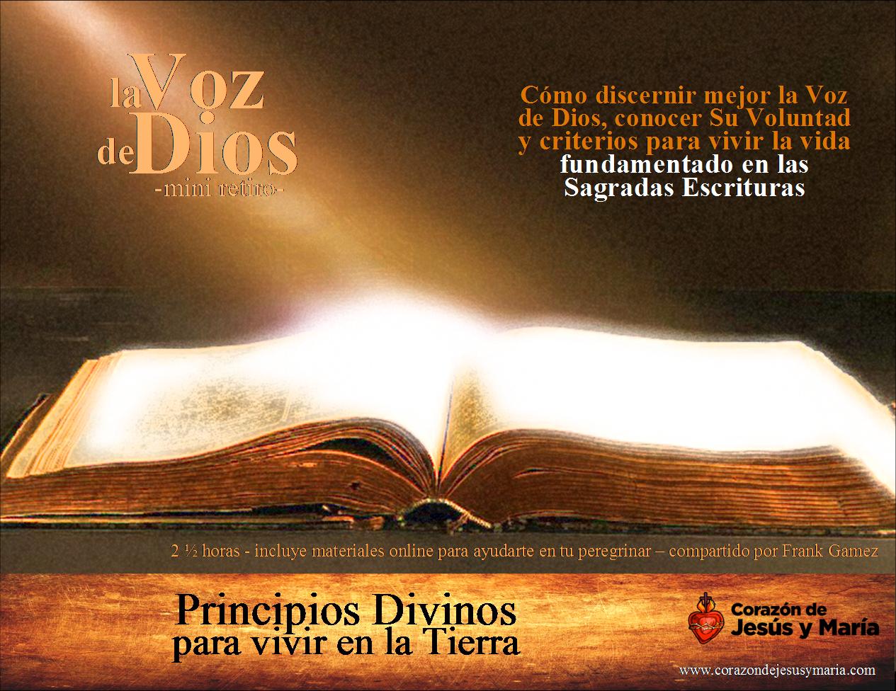 2019 mini retiro La Voz de Dios www